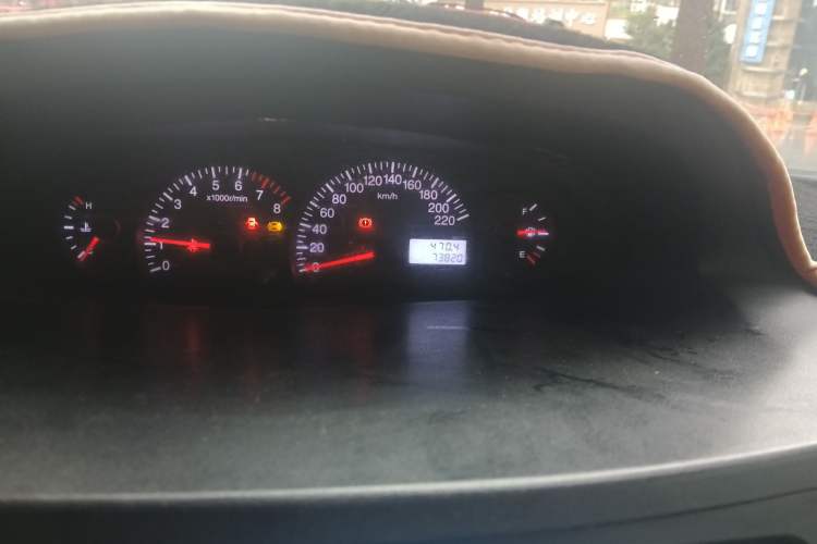 Used Geely Auto Diamond 2013 1.5L Manual Elite Model Odometer Close Up