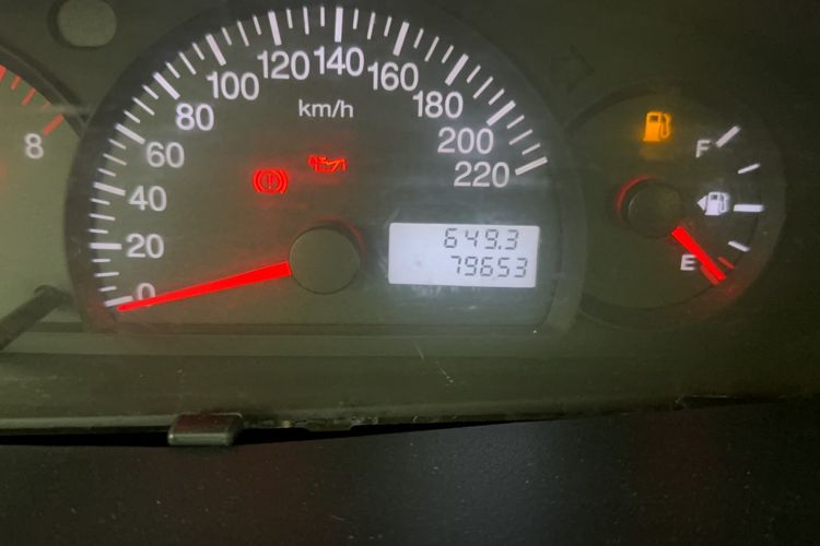 Used Geely Auto Diamond 2013 1.5L Manual Elite Model Odometer Close Up