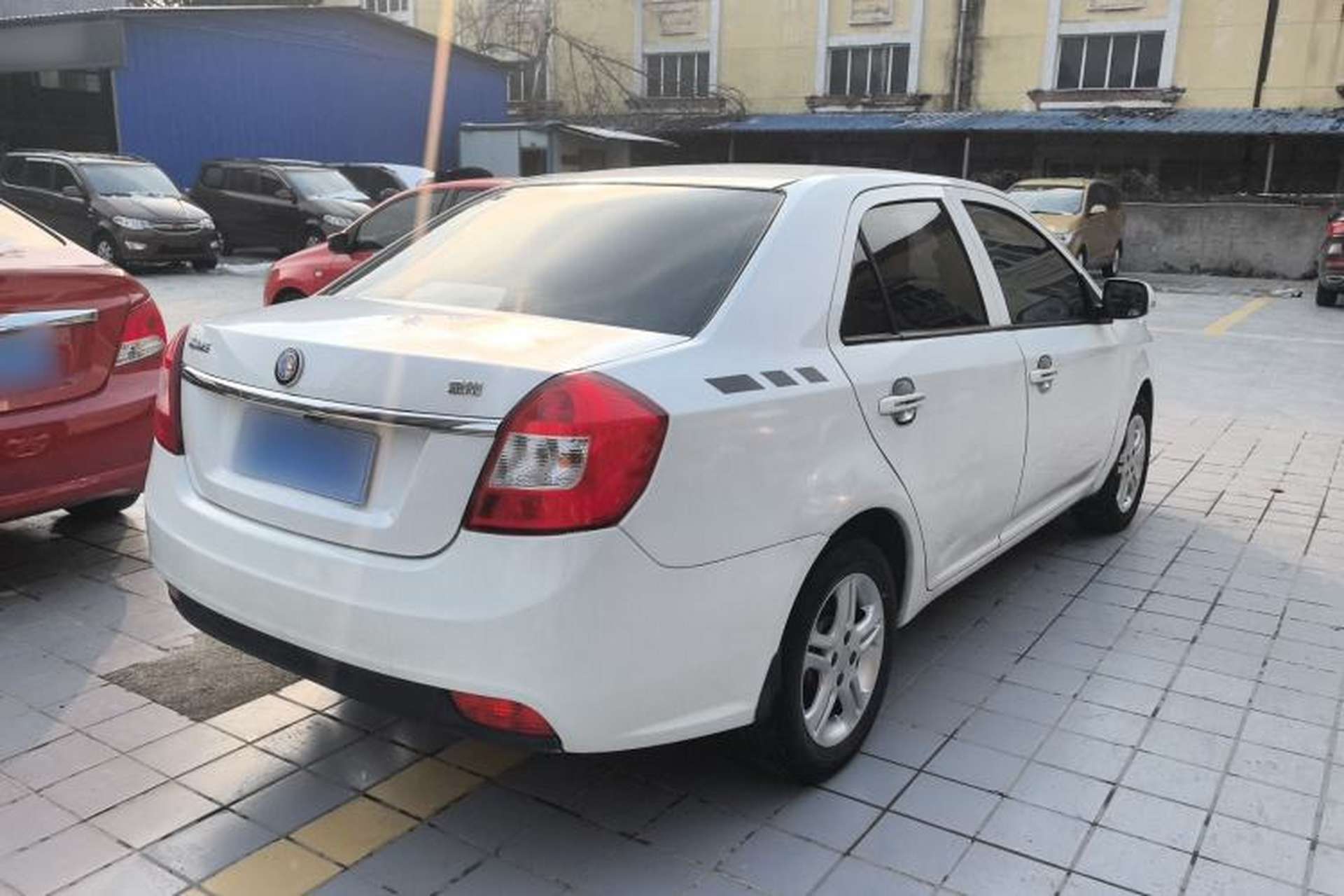 Used Geely Auto Diamond 2014 Sedan 1.5L Manual Entry-Level Model Rear Right 45 Deg