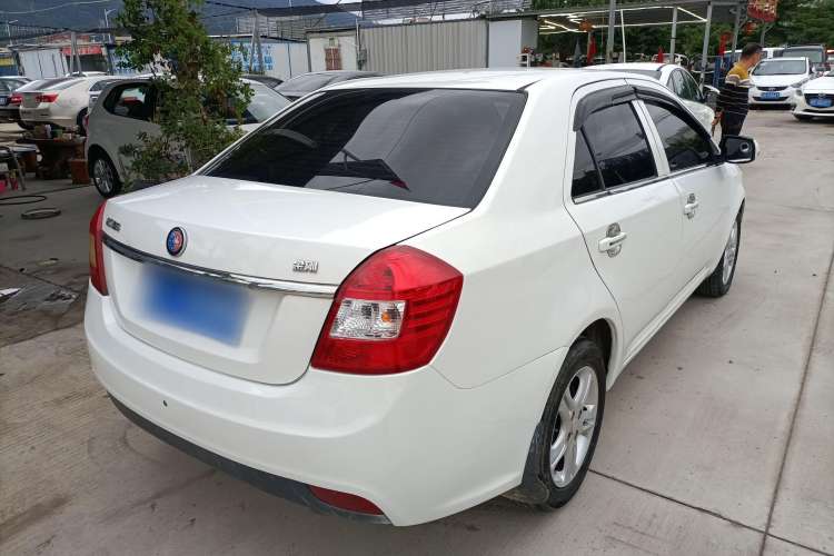 Used Geely Auto Diamond 2014 Sedan 1.5L Manual Entry-Level Model Rear Right 45 Deg