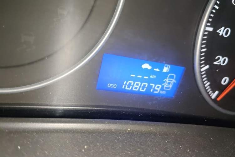 Used Geely Auto Diamond 2016 1.5L Manual Elite Edition Odometer Close Up