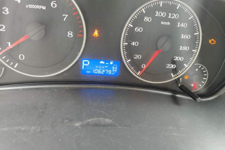 Used Geely Auto Diamond 2016 1.5L Automatic Luxury Version Odometer Close Up