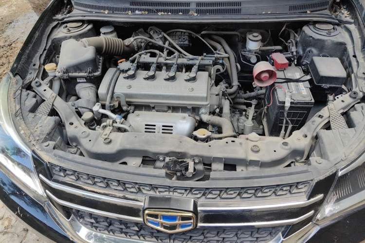 Used Geely Auto Diamond 2017 1.5L Manual Value-Added Model Engine Bay