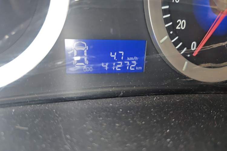Used Geely Auto Diamond Fortune 2012 1.5L Elite Version Odometer Close Up
