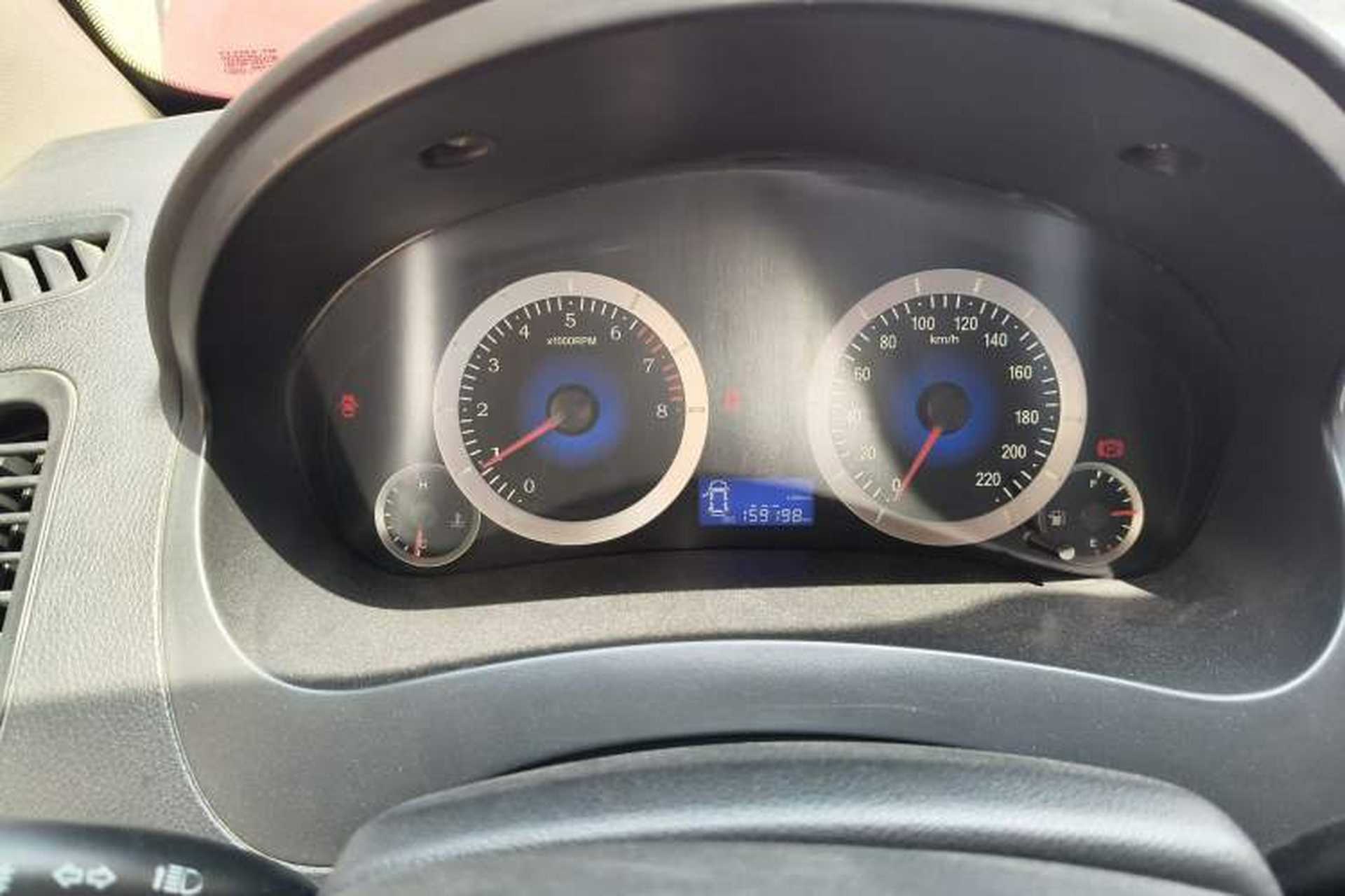 Used Geely Auto Diamond Fortune 2012 1.5L Elite Version Odometer Close Up