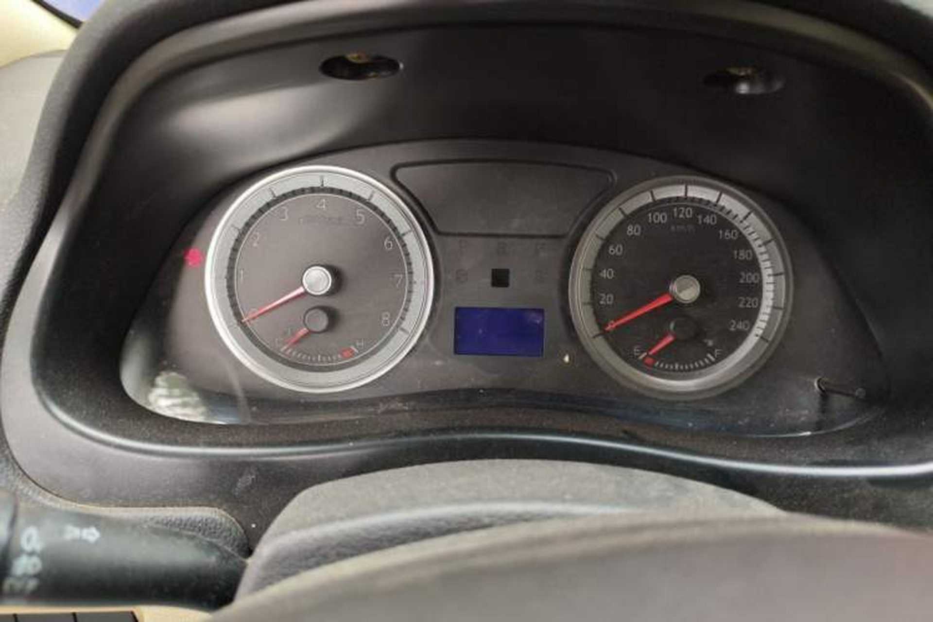 Used Geely Auto EC8 2011 2.0L Automatic Comfort Edition Odometer Close Up