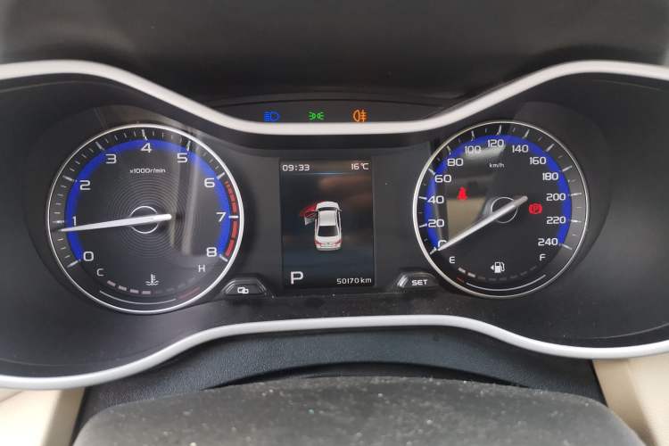 Used Geely Auto Emgrand 2018 1.5L CVT Luxury Model Instrument Cluster