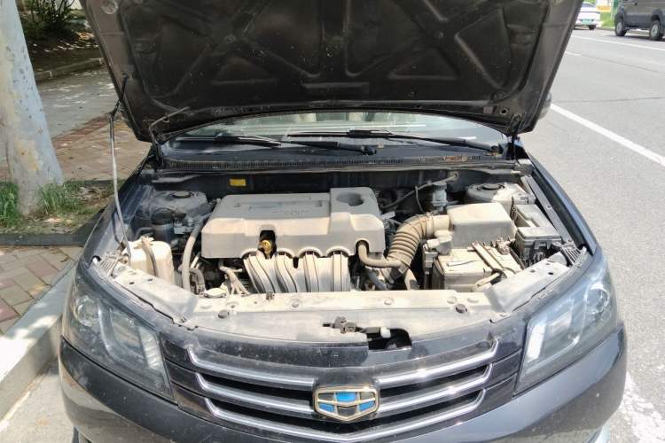 Used Geely Auto Emgrand 2014 Sedan 1.5L Manual Elite Model Engine Bay