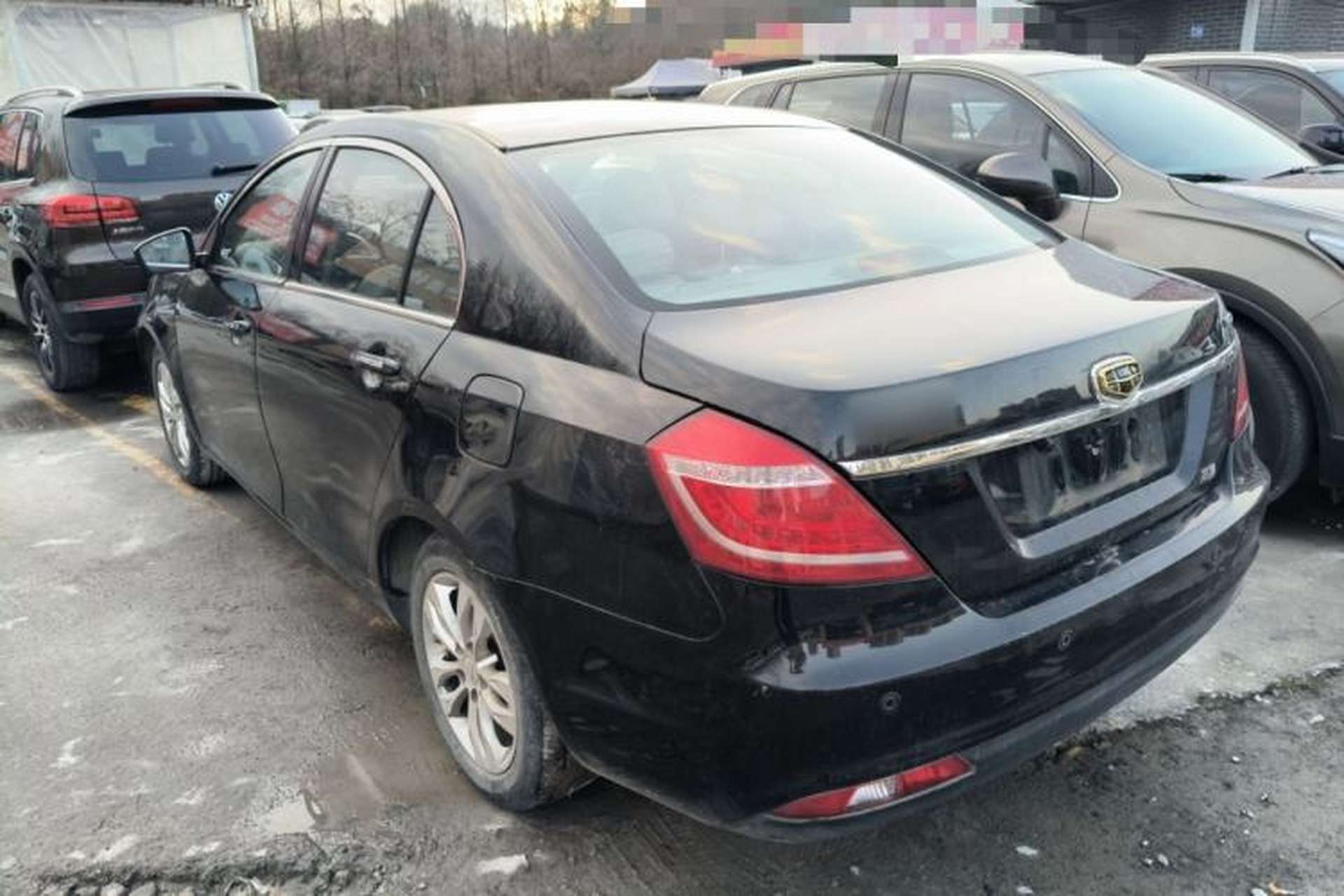 Used Geely Auto Emgrand 2014 Sedan 1.5L Manual Elite Model Rear Left 45 Deg