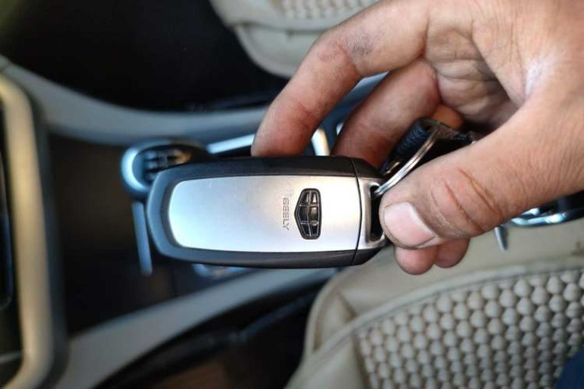 Used Geely Auto Emgrand 2014 Sedan 1.5L Manual Elite Model Vehicle Key