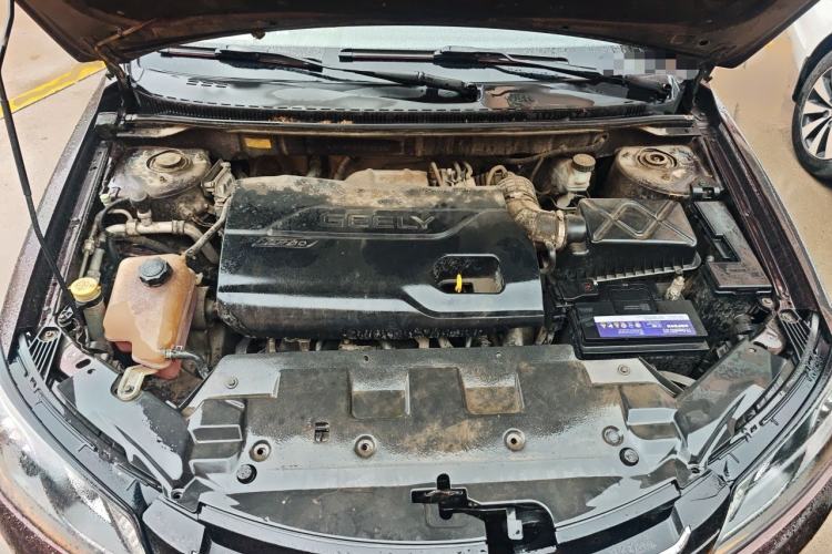 Used Geely Auto Emgrand 2014 Sedan 1.3T CVT Elite Model Engine Bay