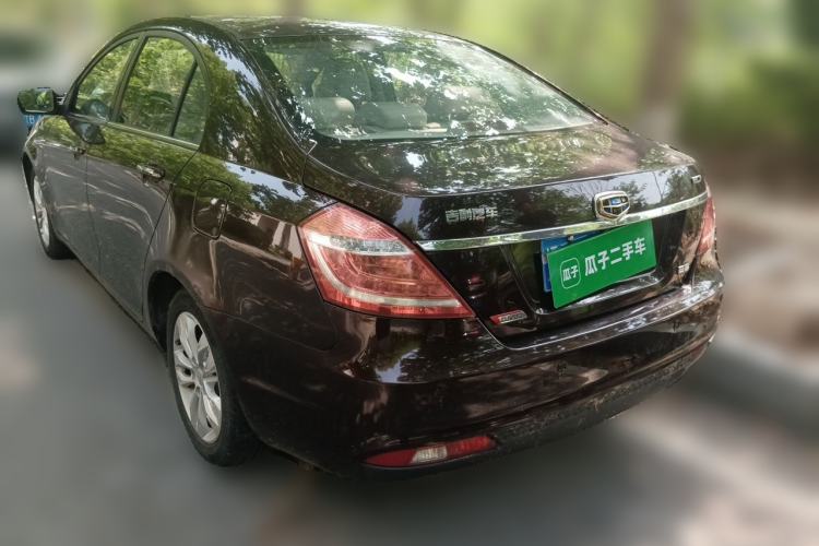 Used Geely Auto Emgrand 2014 Sedan 1.3T CVT Elite Model Rear Left 45 Deg