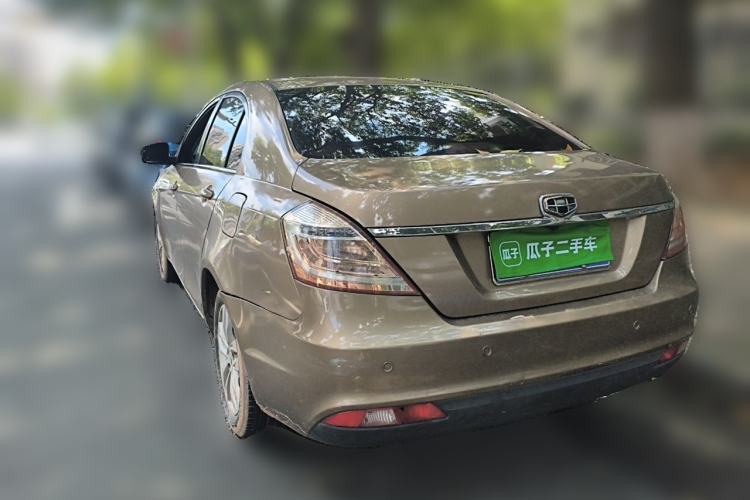 Used Geely Auto Emgrand 2014 Sedan 1.5L CVT Elite Model Rear Left 45 Deg