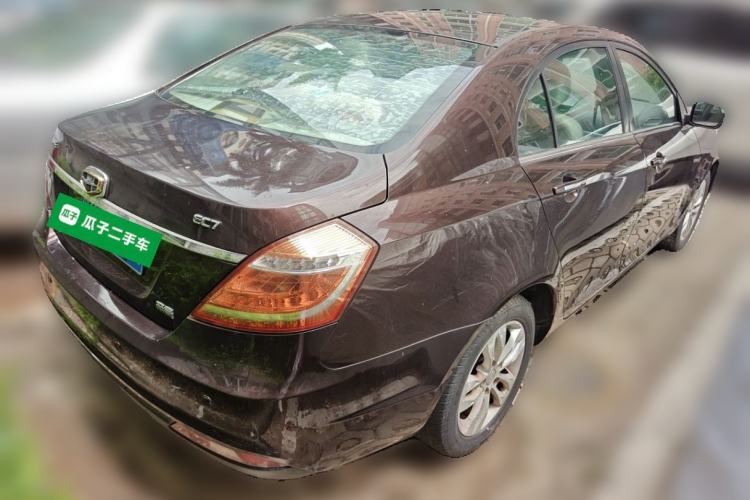 Used Geely Auto Emgrand 2014 Sedan 1.3T CVT Prestige Model Rear Right 45 Deg