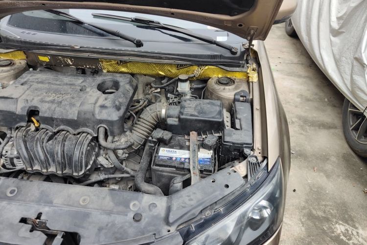 Used Geely Auto Emgrand 2014 Sedan 1.5L Manual Elite Model Engine Bay Left