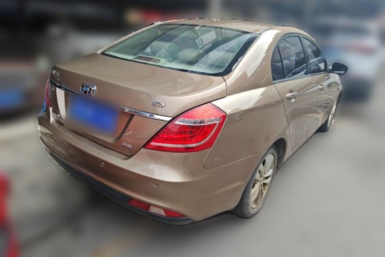 Used Geely Auto Emgrand 2014 Sedan 1.3T CVT Elite Model Rear Right 45 Deg