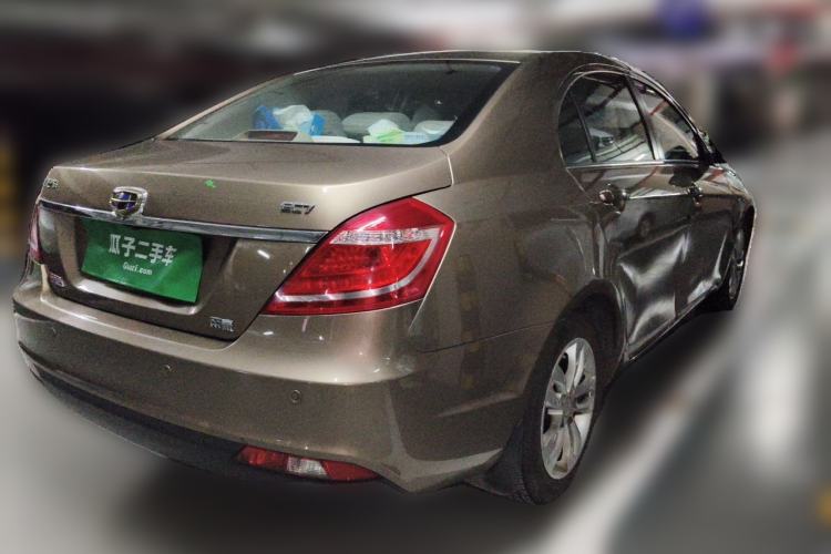 Used Geely Auto Emgrand 2014 Sedan 1.3T CVT Prestige Model Rear Right 45 Deg