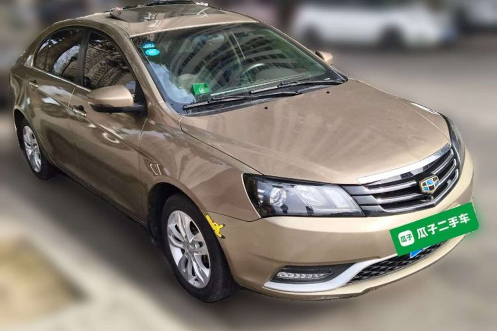 Used Geely Auto Emgrand 2014 Sedan 1.5L Manual Elite Model Front Right 45 Deg