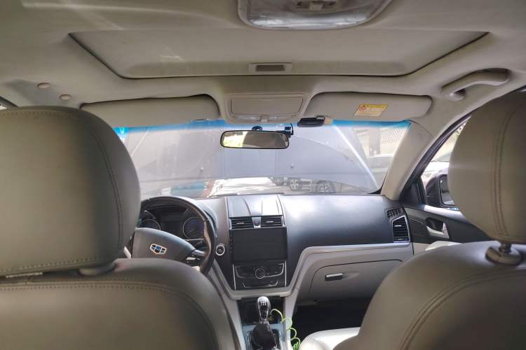 Used Geely Auto Emgrand 2014 Sedan 1.5L Manual Elite Model Headliner