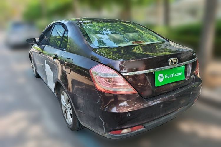 Used Geely Auto Emgrand 2014 Sedan 1.3T Manual Elite Model Rear Left 45 Deg