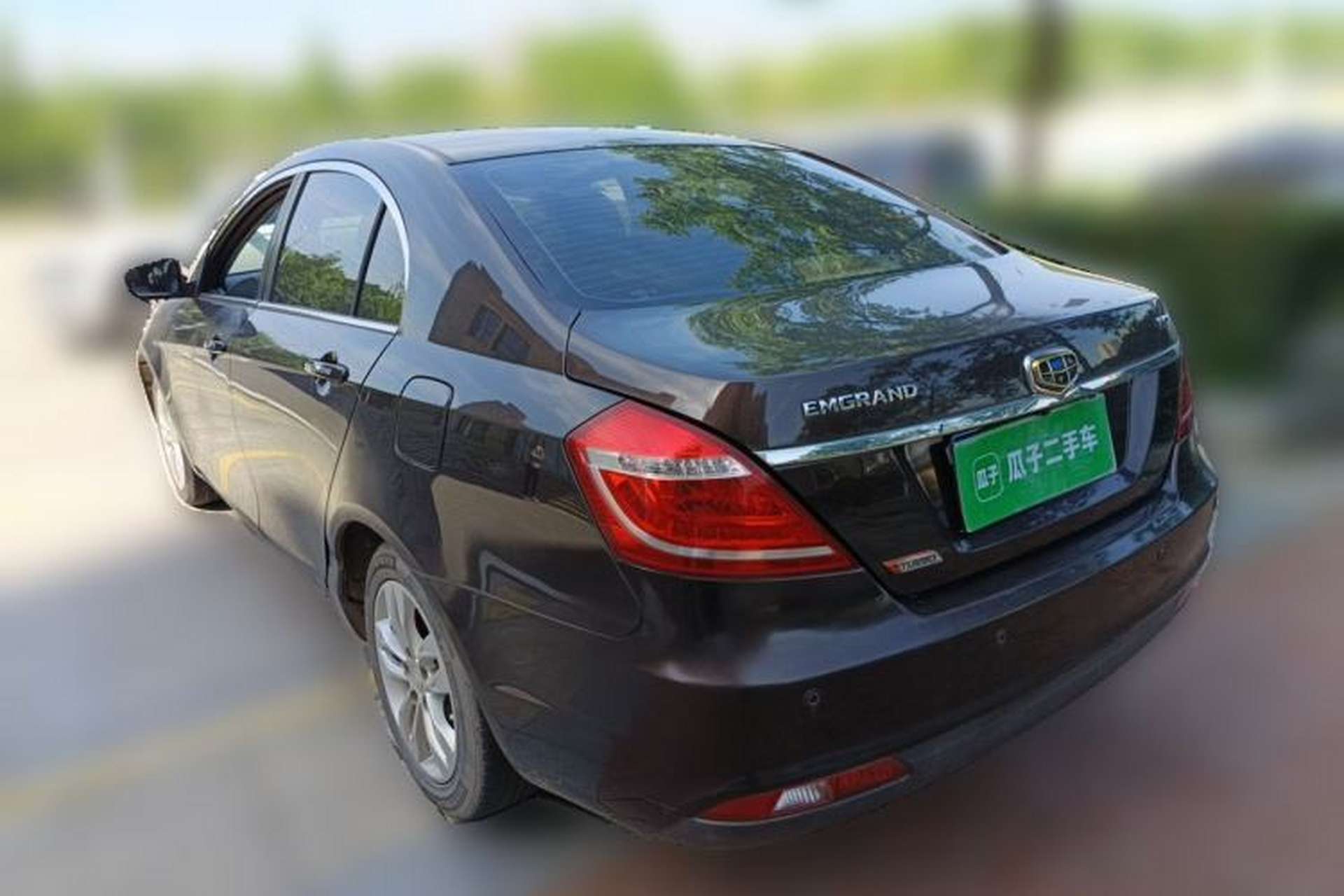 Used Geely Auto Emgrand 2014 Sedan 1.5L Manual Elite Model Rear Left 45 Deg