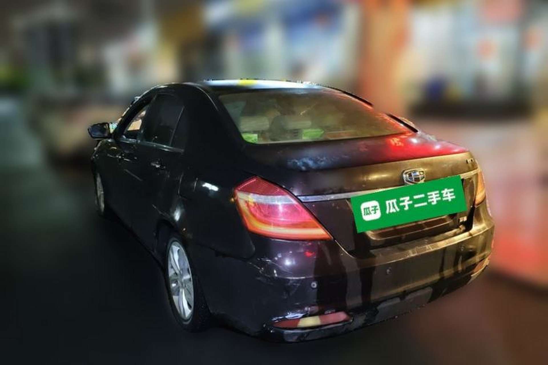 Used Geely Auto Emgrand 2014 Sedan 1.5L CVT Elite Model Rear Left 45 Deg