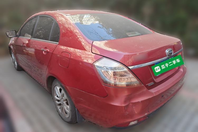 Used Geely Auto Emgrand 2014 Sedan 1.3T Manual Elite Model Rear Left 45 Deg