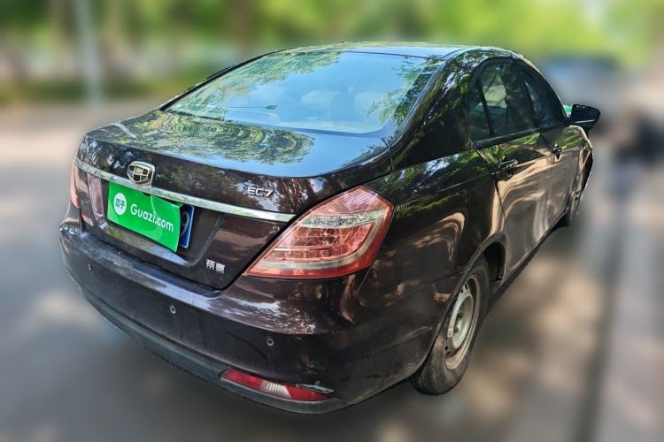 Used Geely Auto Emgrand 2014 Sedan 1.3T Manual Elite Model Rear Right 45 Deg