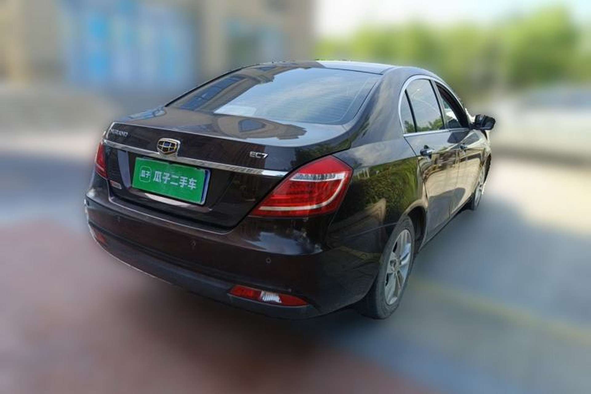 Used Geely Auto Emgrand 2014 Sedan 1.5L Manual Elite Model Rear Right 45 Deg