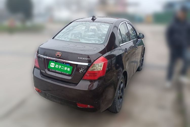 Used Geely Auto Emgrand 2014 Sedan 1.5L Manual Elite Model Rear Right 45 Deg