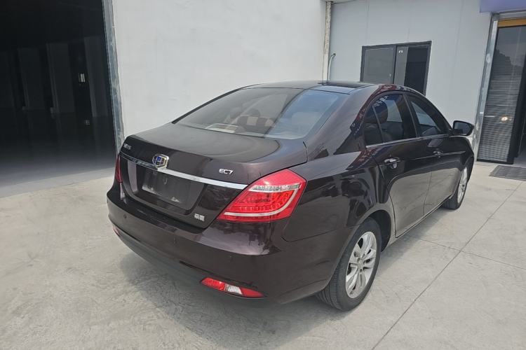 Used Geely Auto Emgrand 2014 Sedan 1.5L CVT Elite Model Rear Right 45 Deg