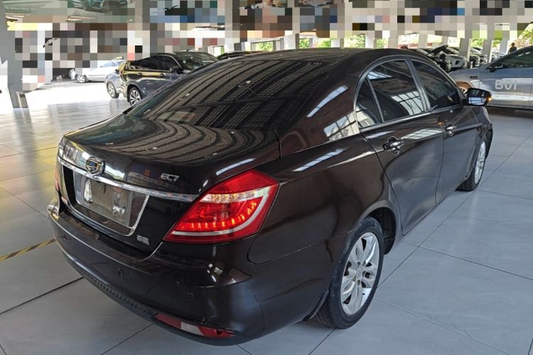 Used Geely Auto Emgrand 2014 Sedan 1.3T Manual Elite Model Rear Right 45 Deg