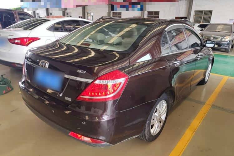 Used Geely Auto Emgrand 2014 Sedan 1.3T Manual Elite Model Rear Right 45 Deg