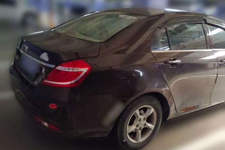 Used Geely Auto Emgrand 2014 Sedan 1.5L Manual Fashion Edition Rear Right 45 Deg