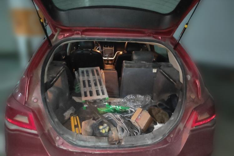 Used Geely Auto Emgrand 2014 Hatchback 1.5L Manual Elite Model Trunk