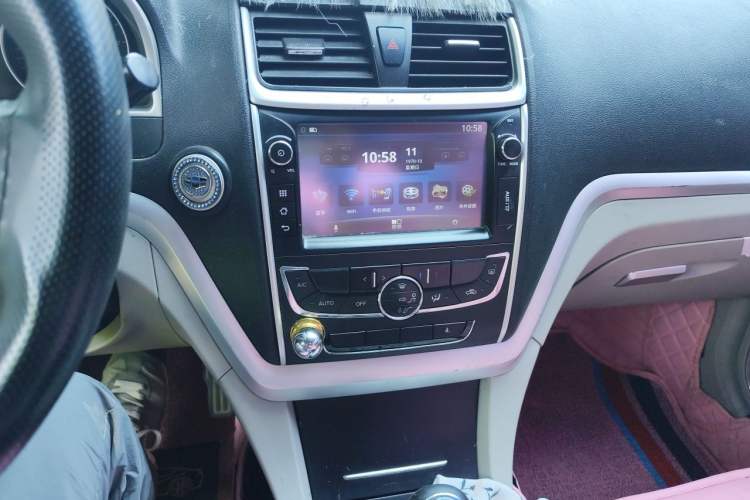 Used Geely Auto Emgrand 2014 Sedan 1.5L Manual Elite Model Audio And AC Panel