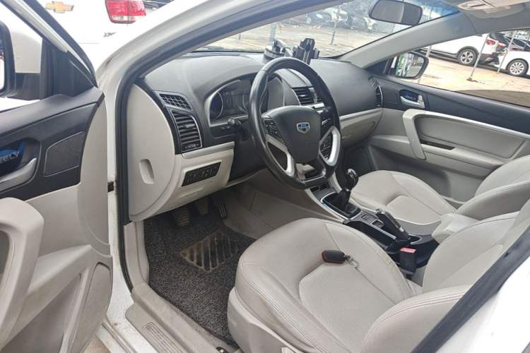 Used Geely Auto Emgrand 2014 Sedan 1.5L Manual Elite Model Driver Seat