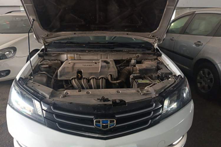 Used Geely Auto Emgrand 2014 Sedan 1.5L Manual Elite Model Engine Bay