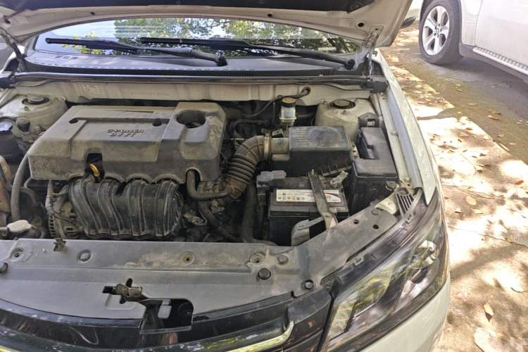 Used Geely Auto Emgrand 2014 Sedan 1.5L Manual Elite Model Engine Bay Left