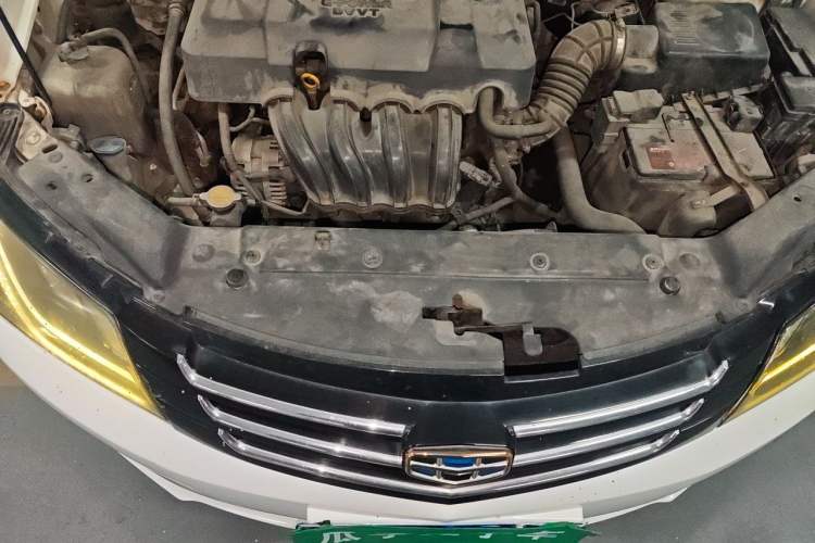 Used Geely Auto Emgrand 2014 Sedan 1.5L Manual Elite Model Engine Bay