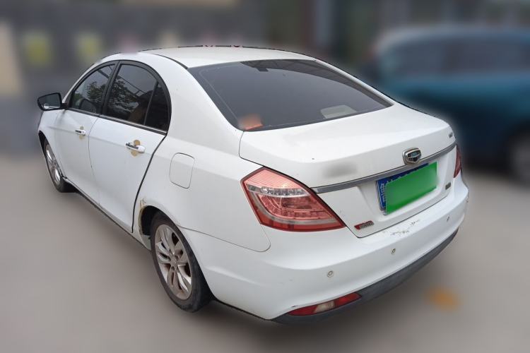 Used Geely Auto Emgrand 2014 Sedan 1.3T Manual Elite Model Rear Left 45 Deg
