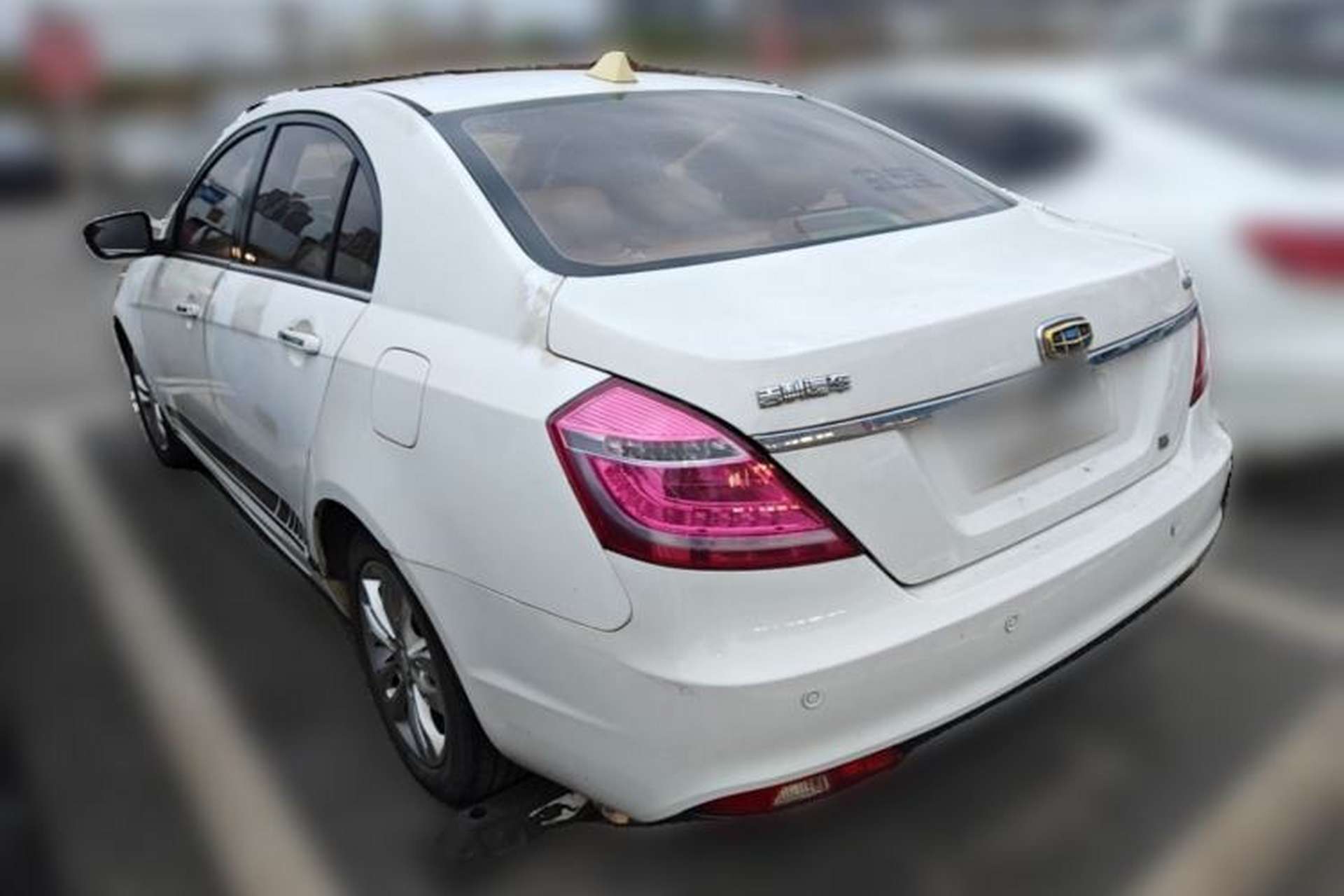 Used Geely Auto Emgrand 2014 Sedan 1.5L CVT Elite Model Rear Left 45 Deg