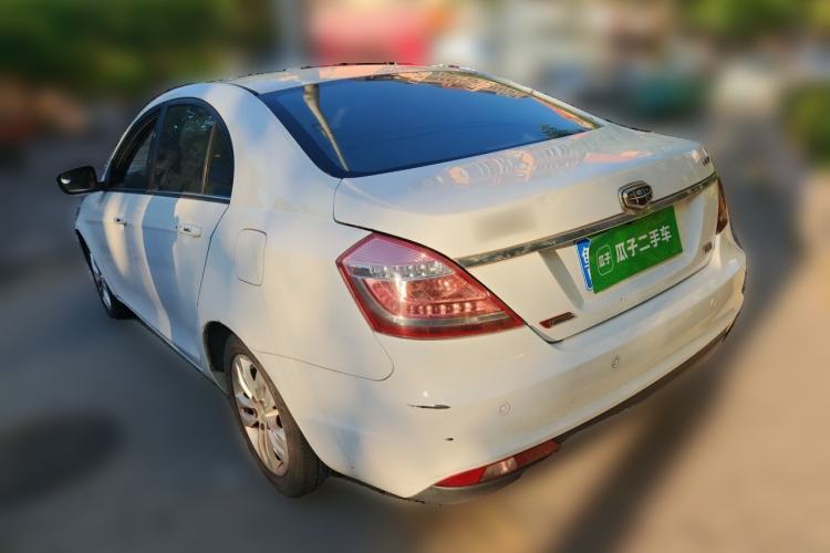 Used Geely Auto Emgrand 2014 Sedan 1.3T CVT Elite Model Rear Left 45 Deg