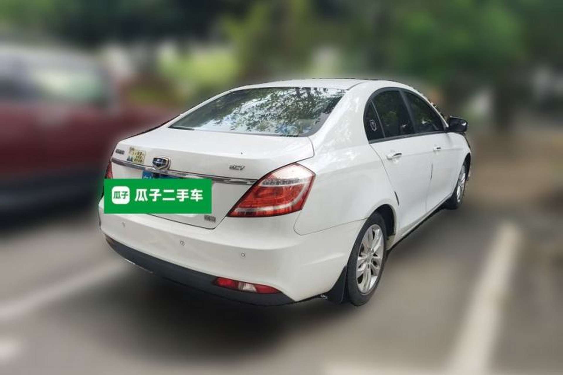 Used Geely Auto Emgrand 2014 Sedan 1.5L CVT Elite Model Rear Right 45 Deg
