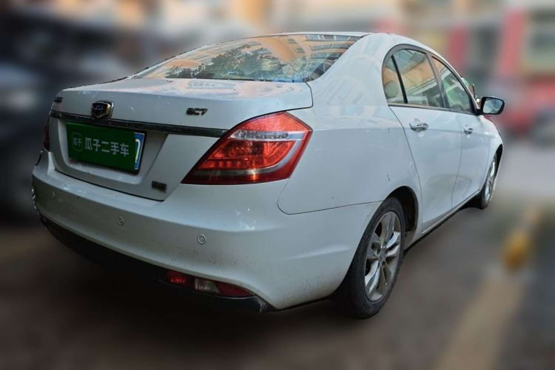 Used Geely Auto Emgrand 2014 Sedan 1.5L CVT Elite Model Rear Right 45 Deg