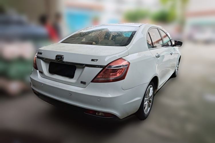 Used Geely Auto Emgrand 2014 Sedan 1.3T CVT Prestige Model Rear Right 45 Deg
