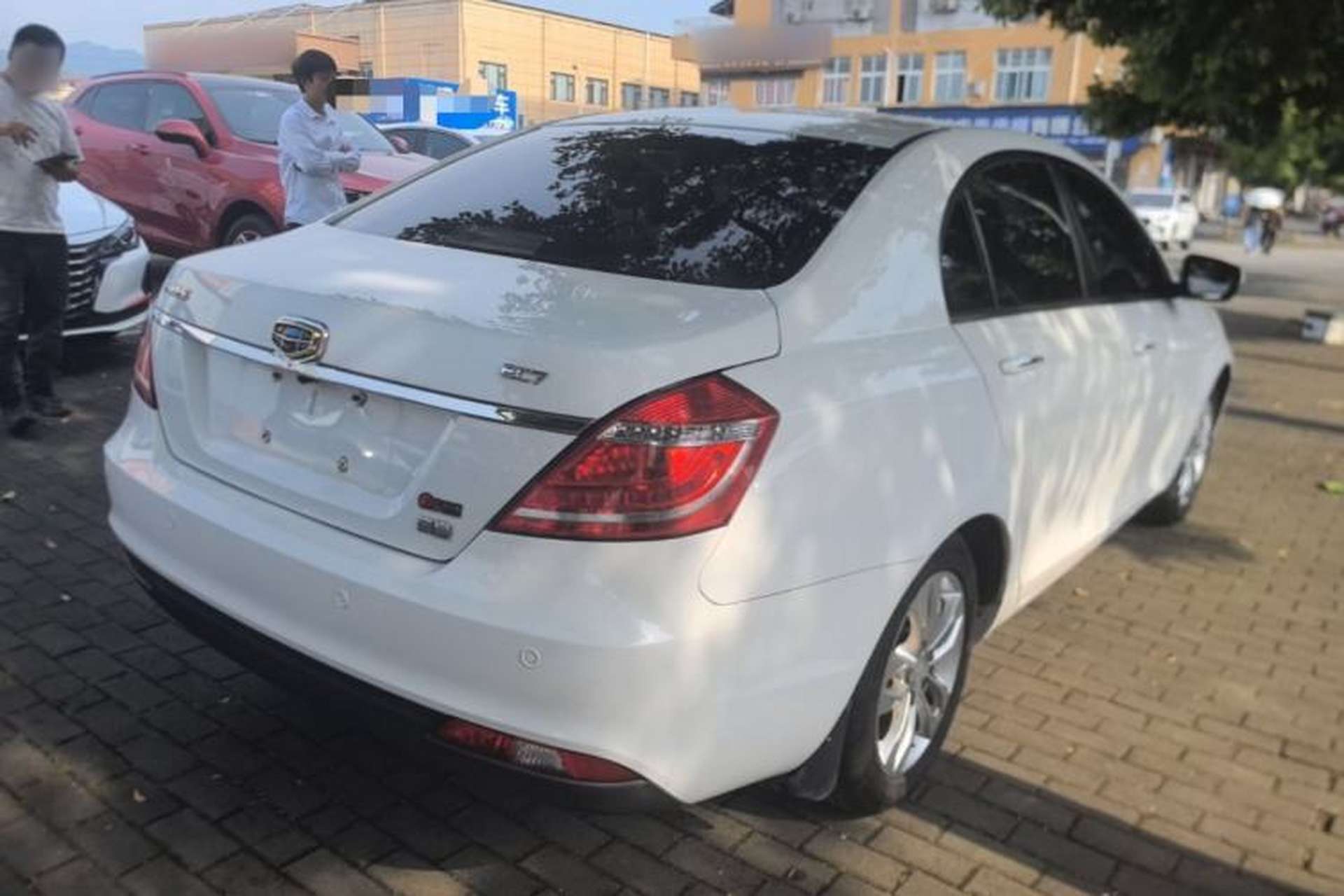 Used Geely Auto Emgrand 2014 Sedan 1.5L Manual Elite Model Rear Right 45 Deg