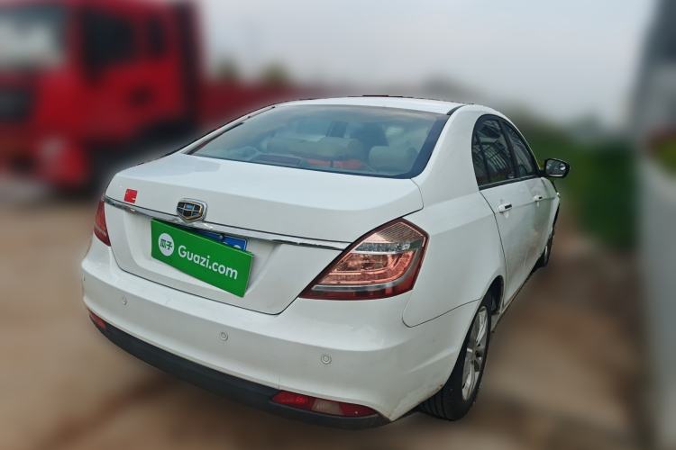 Used Geely Auto Emgrand 2014 Sedan 1.3T Manual Luxury Model Rear Right 45 Deg