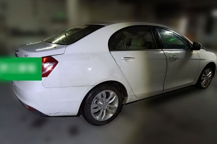 Used Geely Auto Emgrand 2014 Sedan 1.3T CVT Prestige Model Rear Right 45 Deg