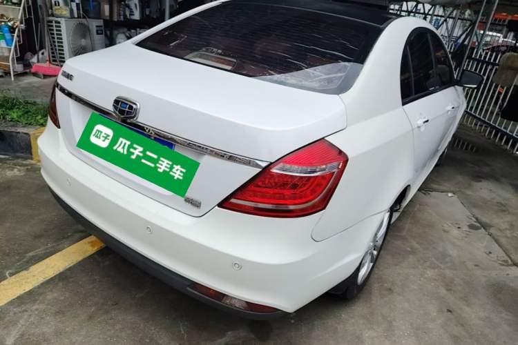 Used Geely Auto Emgrand 2014 Sedan 1.5L Manual Elite Model Rear Right 45 Deg